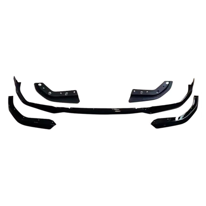 BMW 3 Series G20 G21 M Sport Front Splitter Gloss Black 2019+ - KEUBE