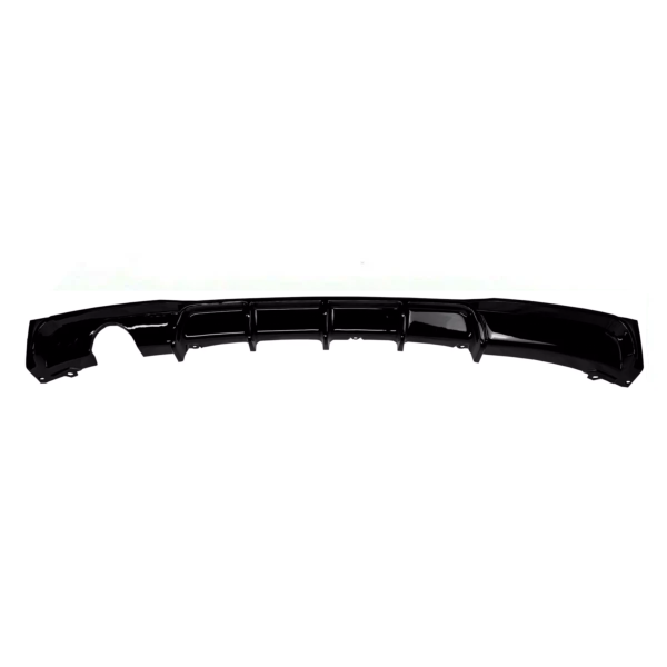 BMW 3 Series F30 F31 Rear Diffuser 2-0 (1 tip on left) Gloss Black 2012-2019 - KEUBE