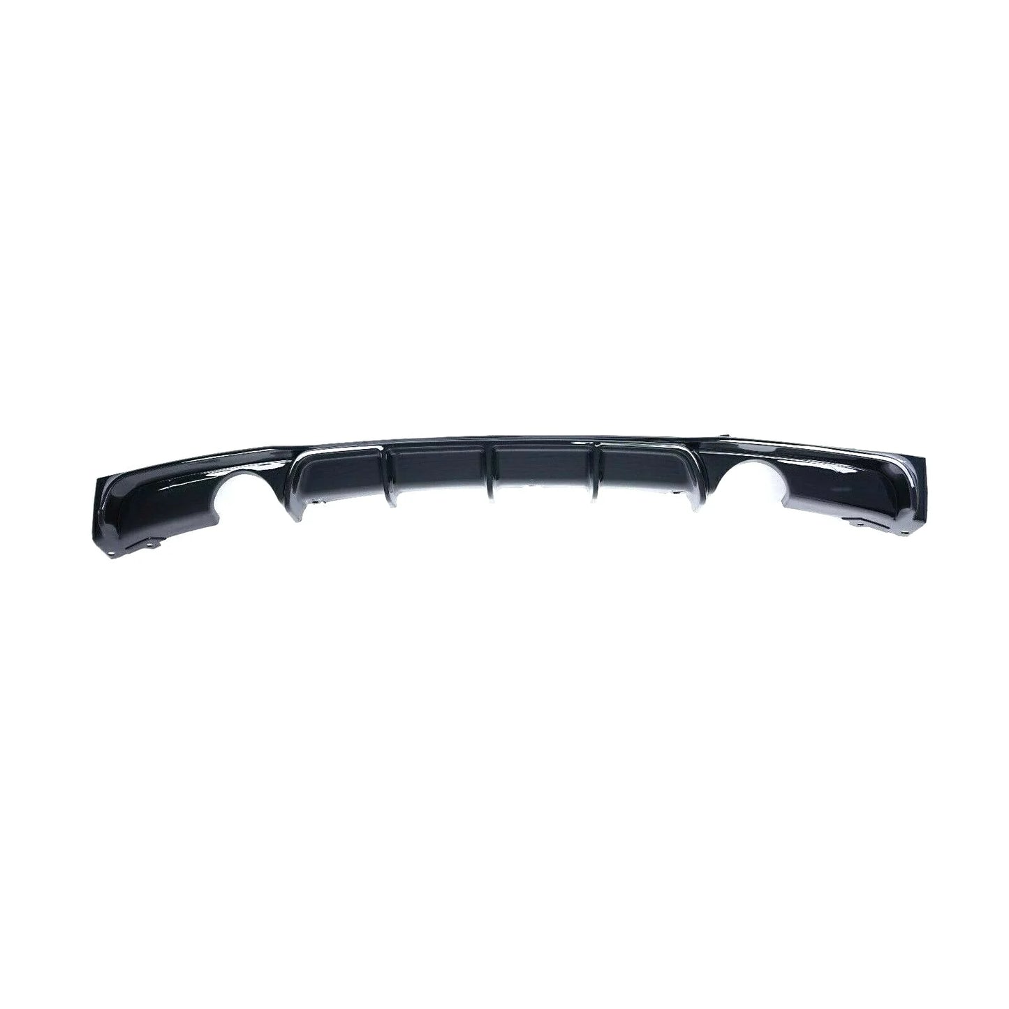 BMW 3 Series F30 F31 Rear Diffuser 1-1 (2 tips) Gloss Black 2012-2019 - KEUBE