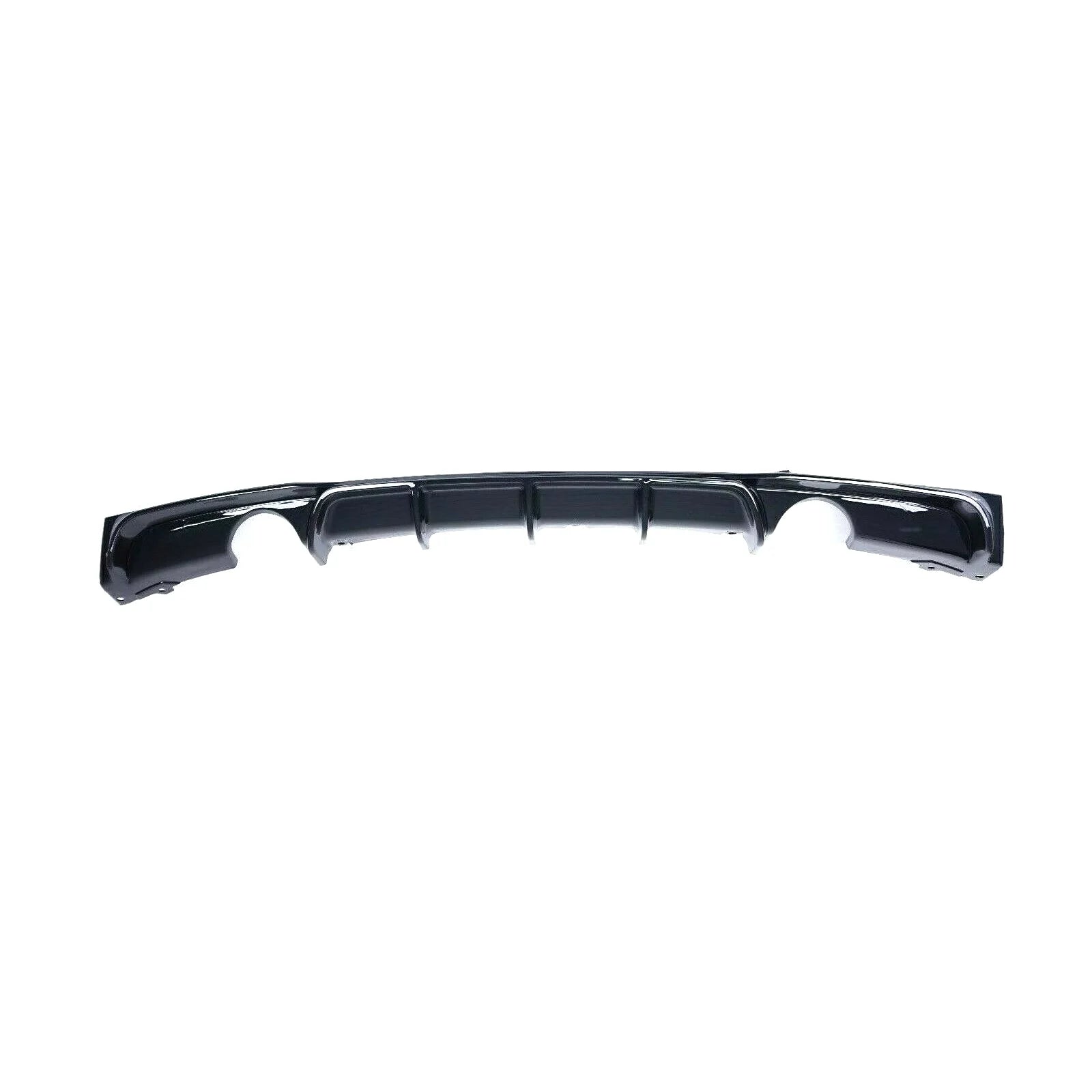 BMW 3 Series F30 F31 Rear Diffuser 1-1 (2 tips) Gloss Black 2012-2019 - KEUBE