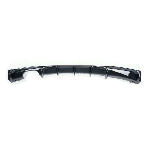 BMW 3 Series F30 F31 Rear Diffuser 2-0 (2 tips on left) Gloss Black 2012-2019 - KEUBE