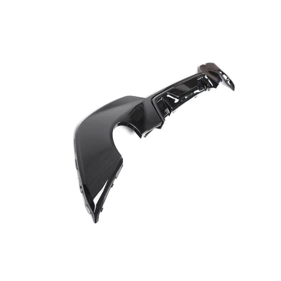 BMW 3 Series G20 G21 M Sport Rear Diffuser Gloss Black 2019+ - KEUBE